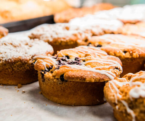 Assorted Crumb Cakes