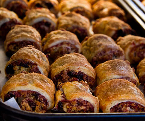 Raspberry Rugelach