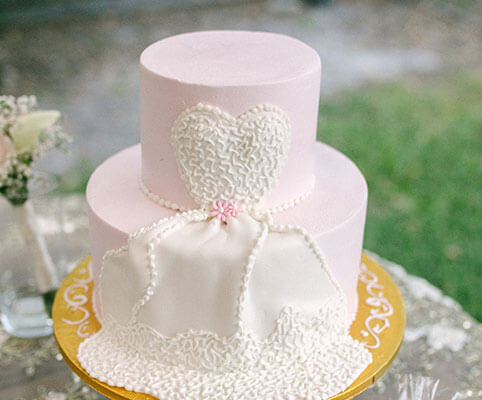 Wedding Cake, Serves 53 People