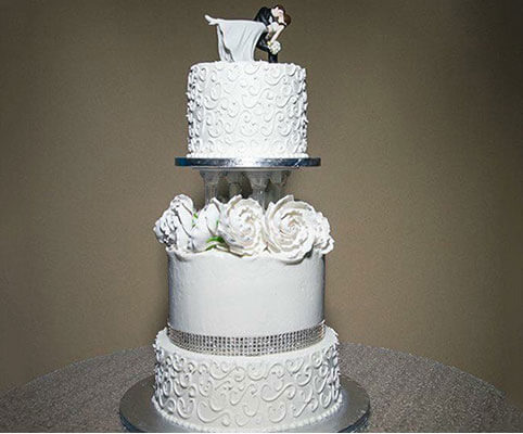 Wedding Cake, Serves 78 People