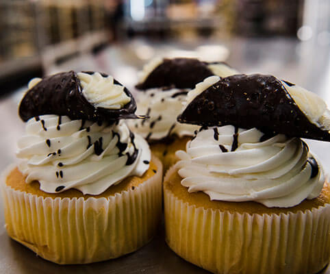 Cannoli Cupcake